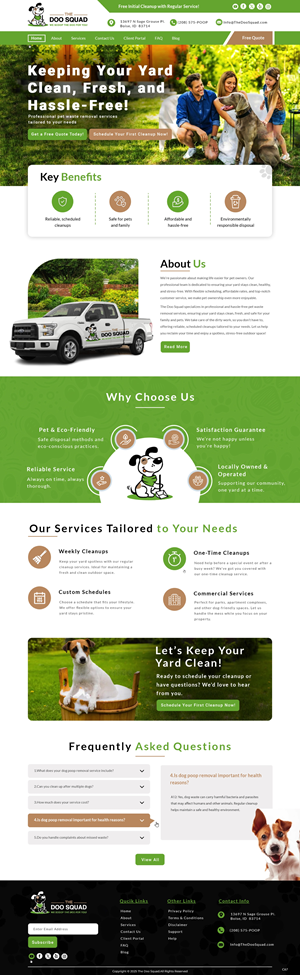 Web Design by pb for this project | Design: #34499903