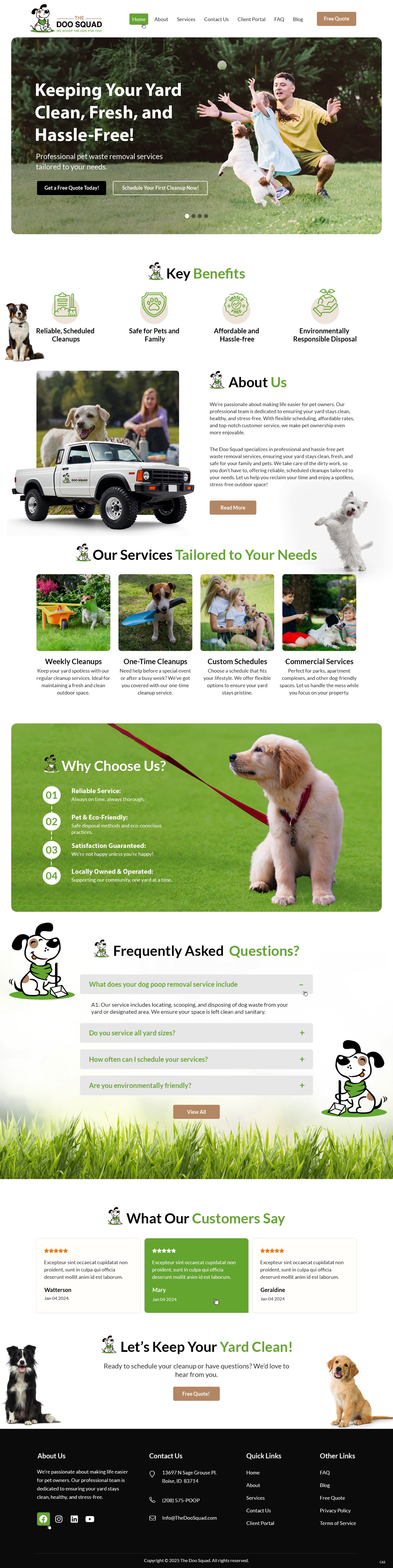 Web Design by pb for this project | Design #34499904