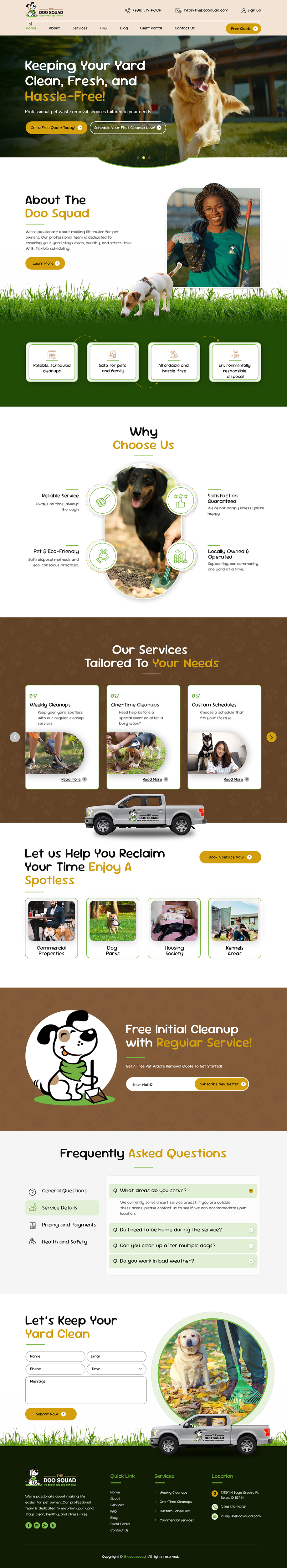 Web Design by sai.designer87 for this project | Design #34488625
