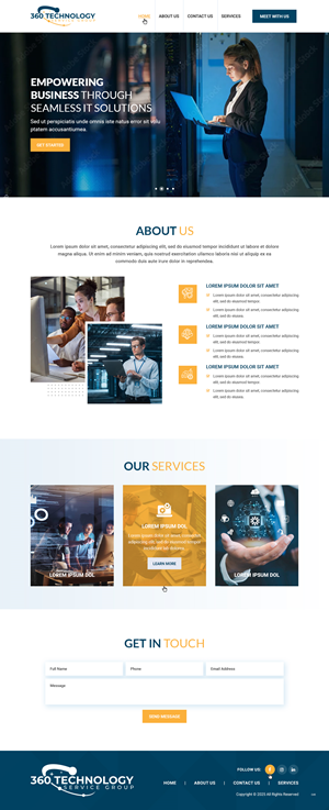 Web Design by pb for this project | Design: #34474981