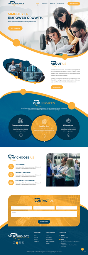 Web Design by pb for this project | Design: #34474983
