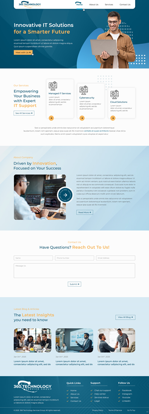 Web Design by pb for this project | Design: #34474992