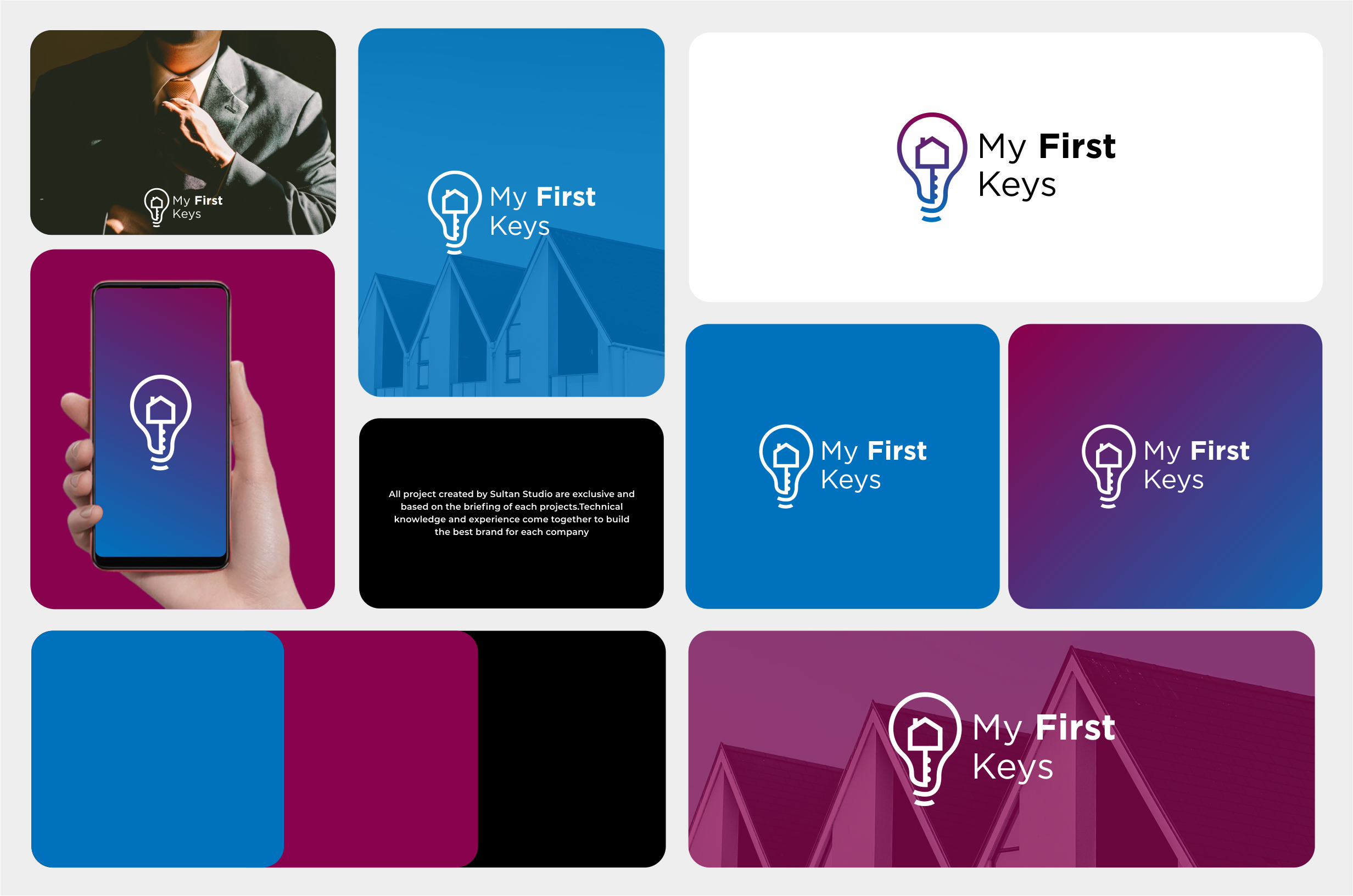 Logo Design by Sultan  Studio for Upper Edge Property Management Inc. | Design #34469871