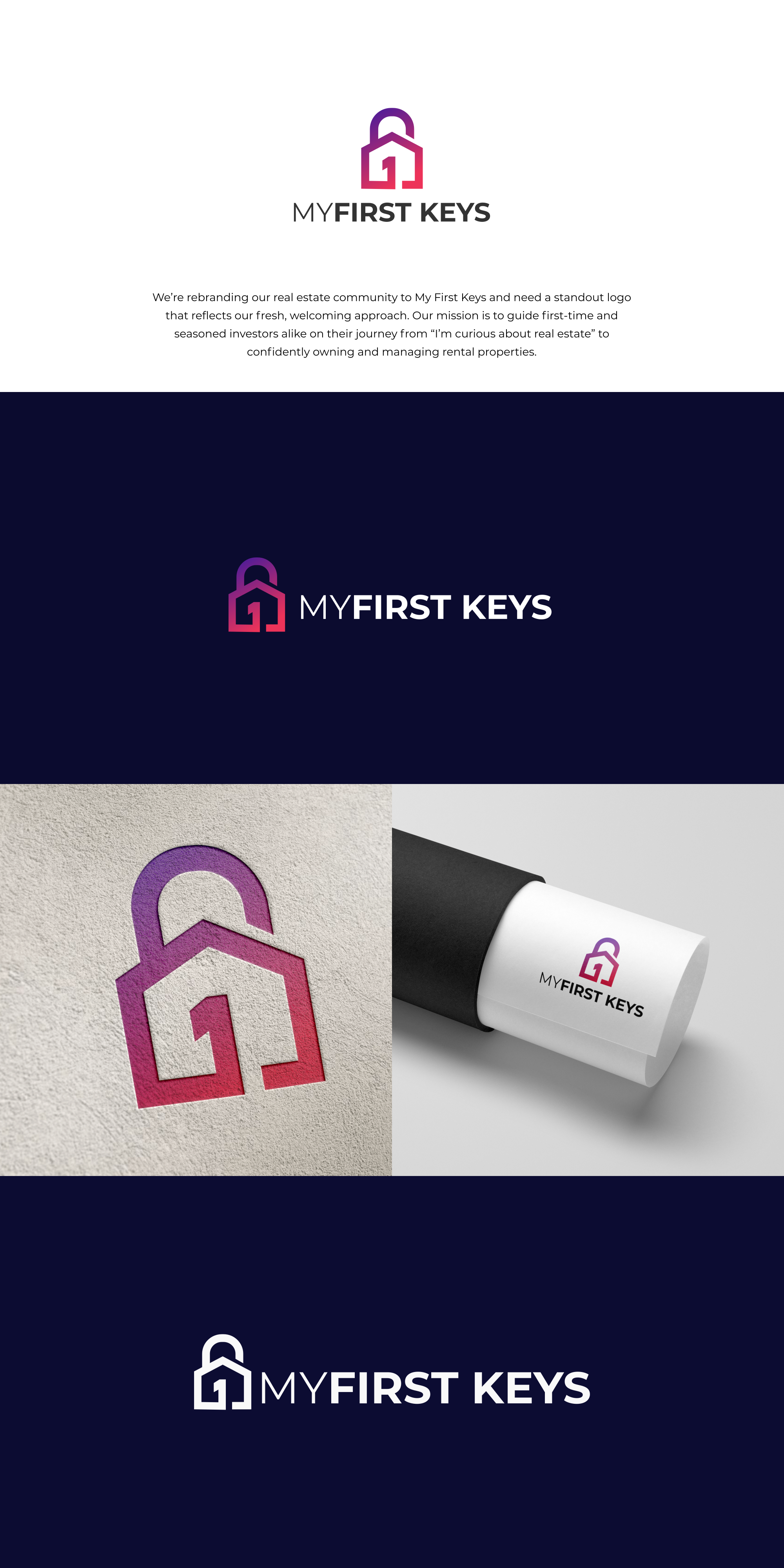 Logo Design by ybmdesign for Upper Edge Property Management Inc. | Design #34469864