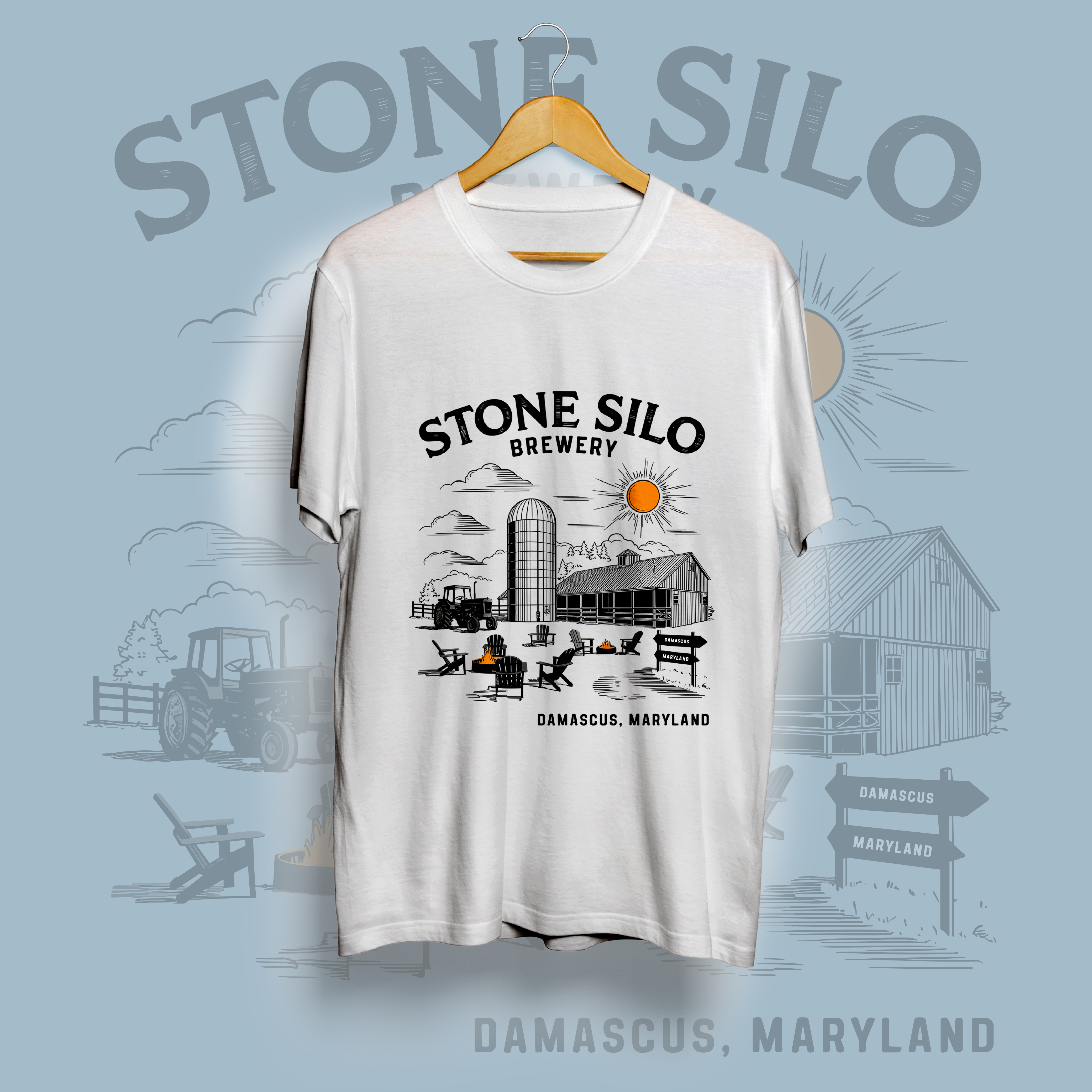 T-shirt Design by Dewantara for stone silo brewery | Design #34475461