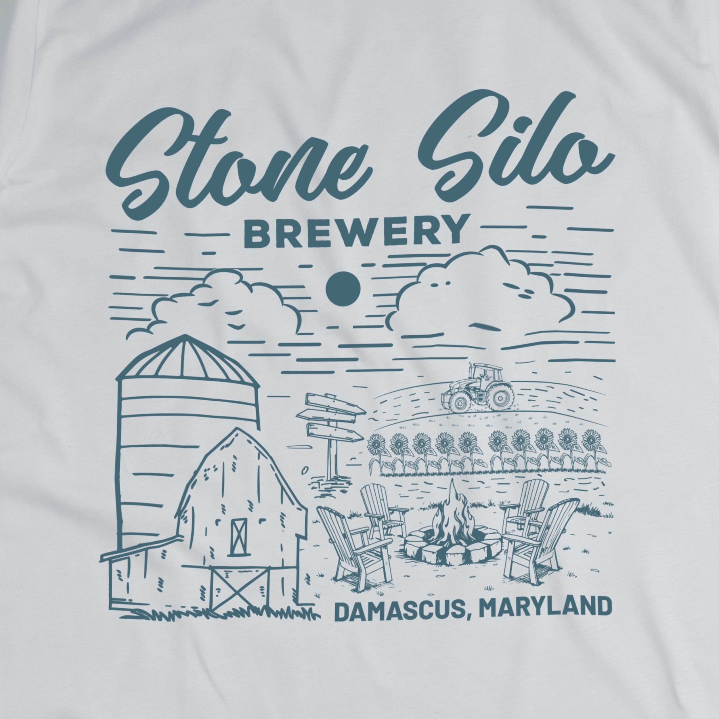 T-shirt Design by Karim Craft for stone silo brewery | Design #34491143