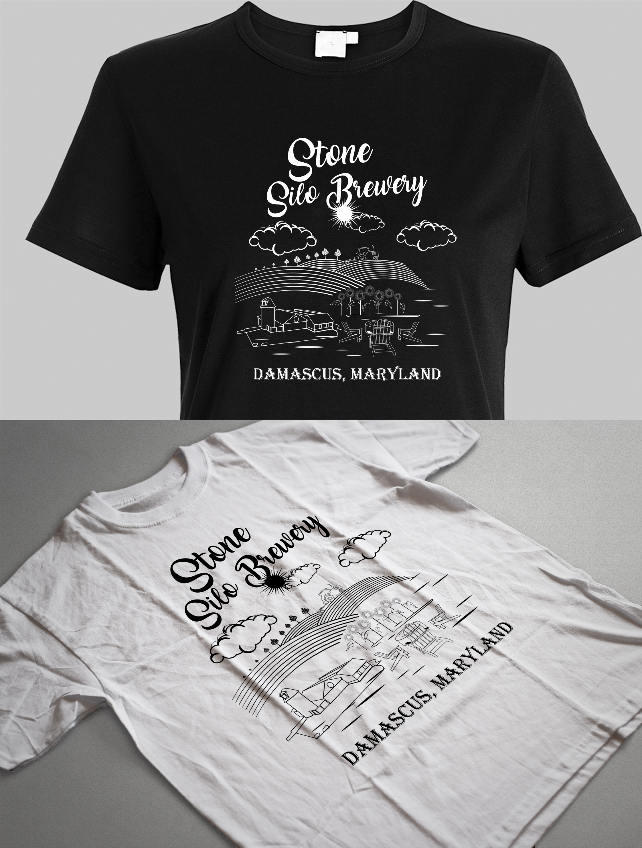 T-Shirt-Design von Wonderful design für stone silo brewery | Design #34495618