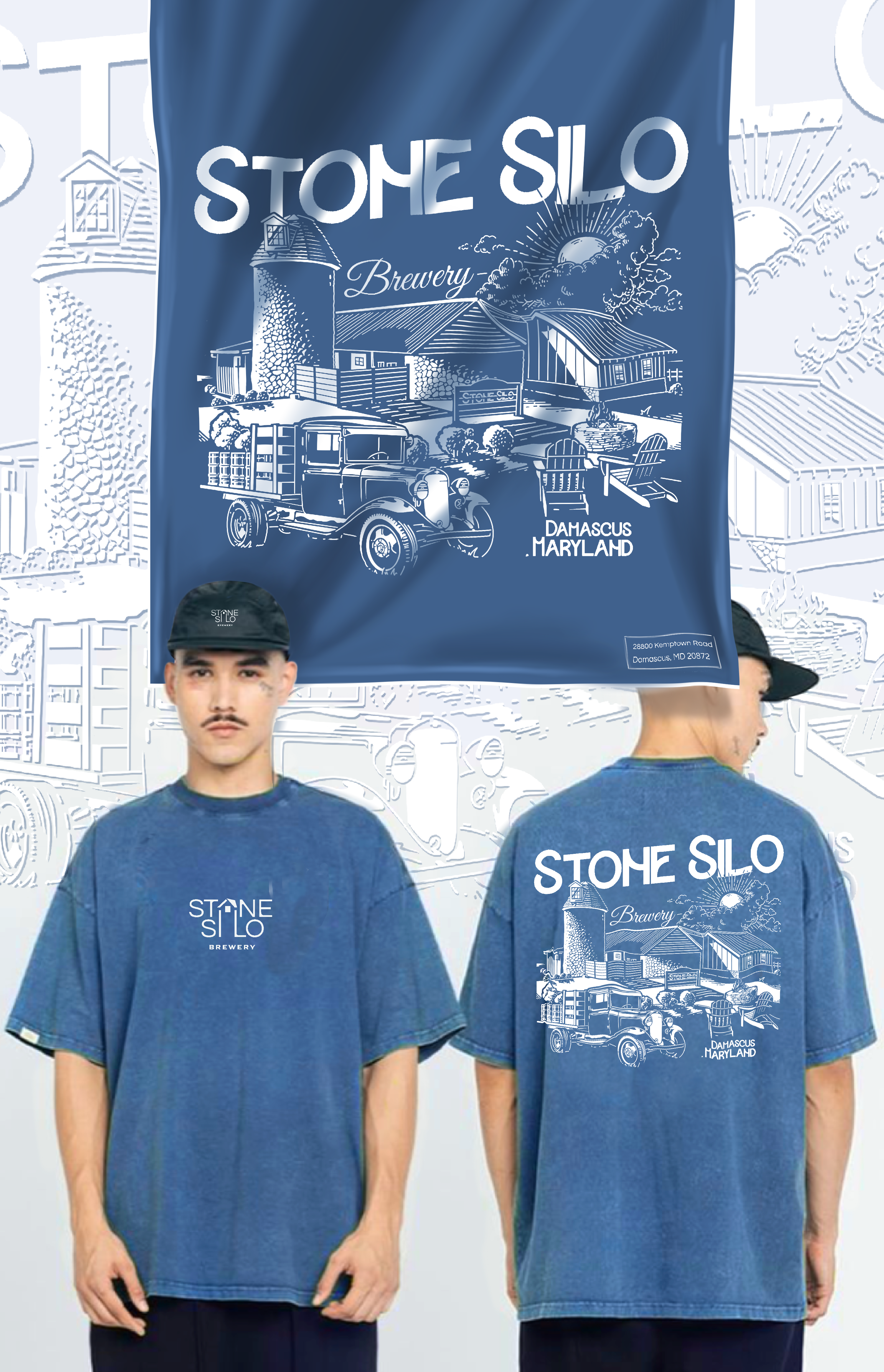 T-shirt Design by orangecode for stone silo brewery | Design #34488102