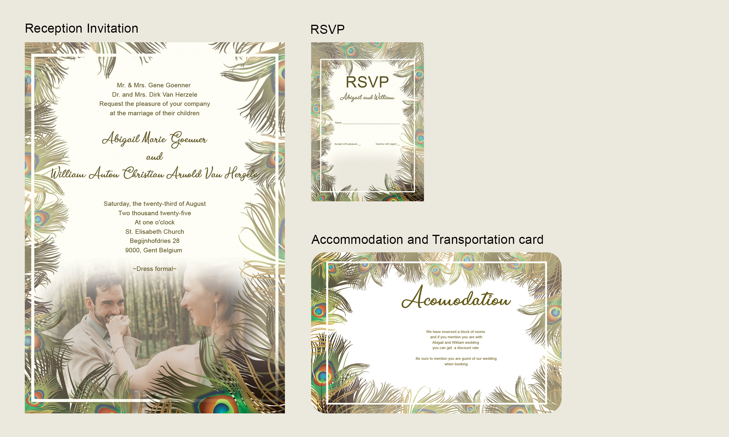 Invitation Design by yganess for this project | Design #34496574