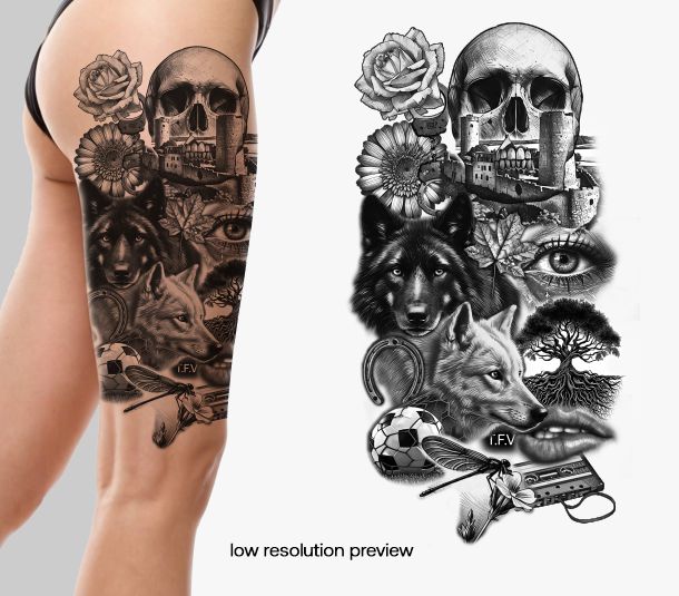 Diseño de Tatuaje por erikdesign para este proyecto | Diseño #34479205