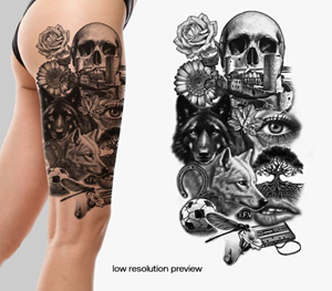 Tattoo Design by erikdesign
