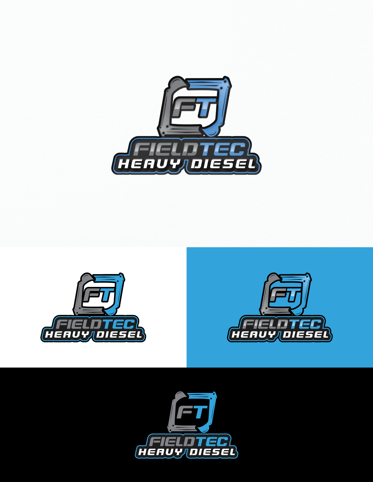 Logo Design by Digi_Design555 for Fieldtec Heavy Diesel | Design #34481664