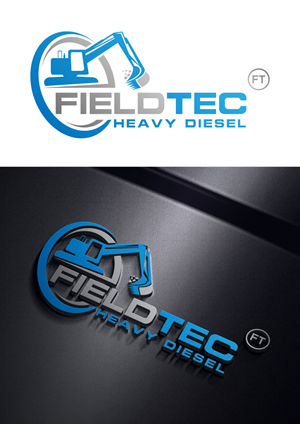 Logo Design by Impressive logo for Fieldtec Heavy Diesel | Design: #34484354