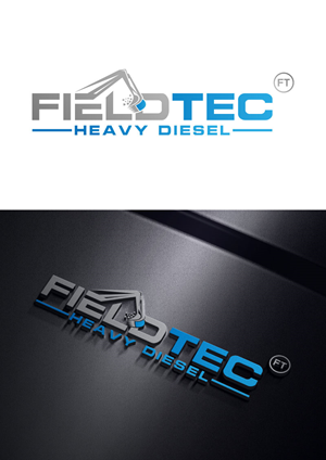 Logo Design by Impressive logo for Fieldtec Heavy Diesel | Design: #34484453
