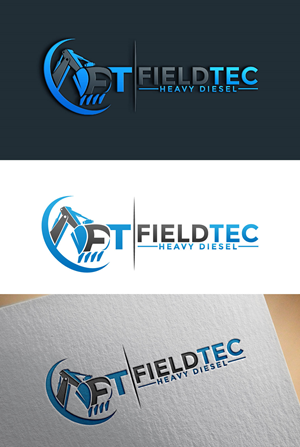 Logo Design by Impressive logo for Fieldtec Heavy Diesel | Design: #34484861