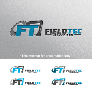 Diseño de Logo por dhanuboy para Fieldtec Heavy Diesel | Diseño: #34483585