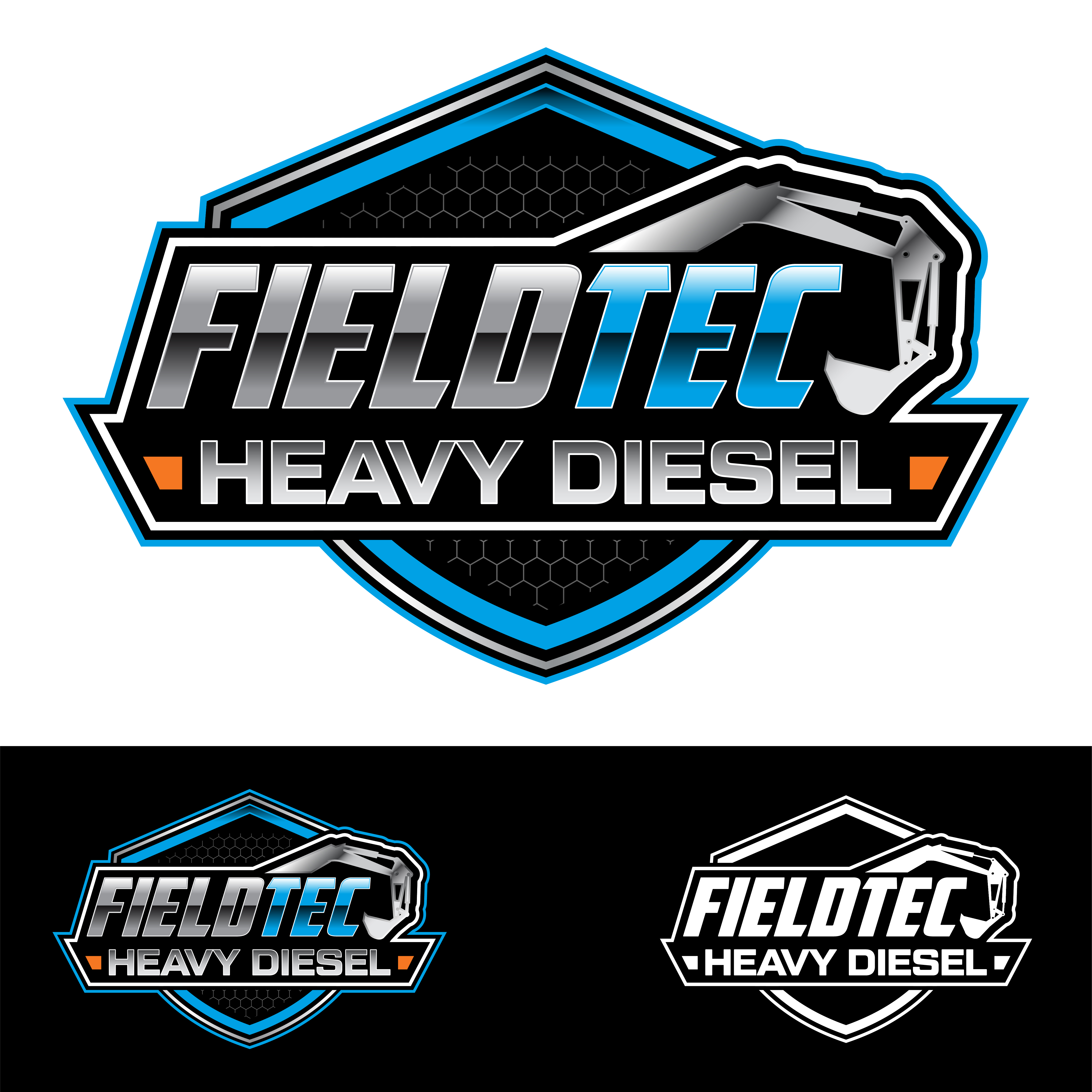Logo-Design von John Mark Arts für Fieldtec Heavy Diesel | Design #34480650