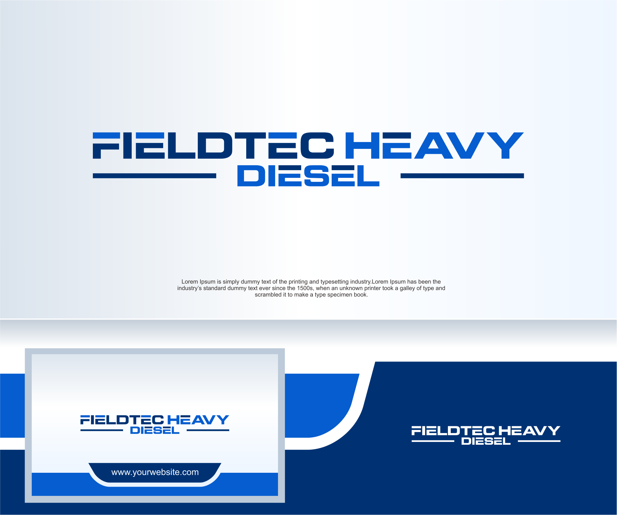 Diseño de Logo por Apache Kretek para Fieldtec Heavy Diesel | Diseño #34480575