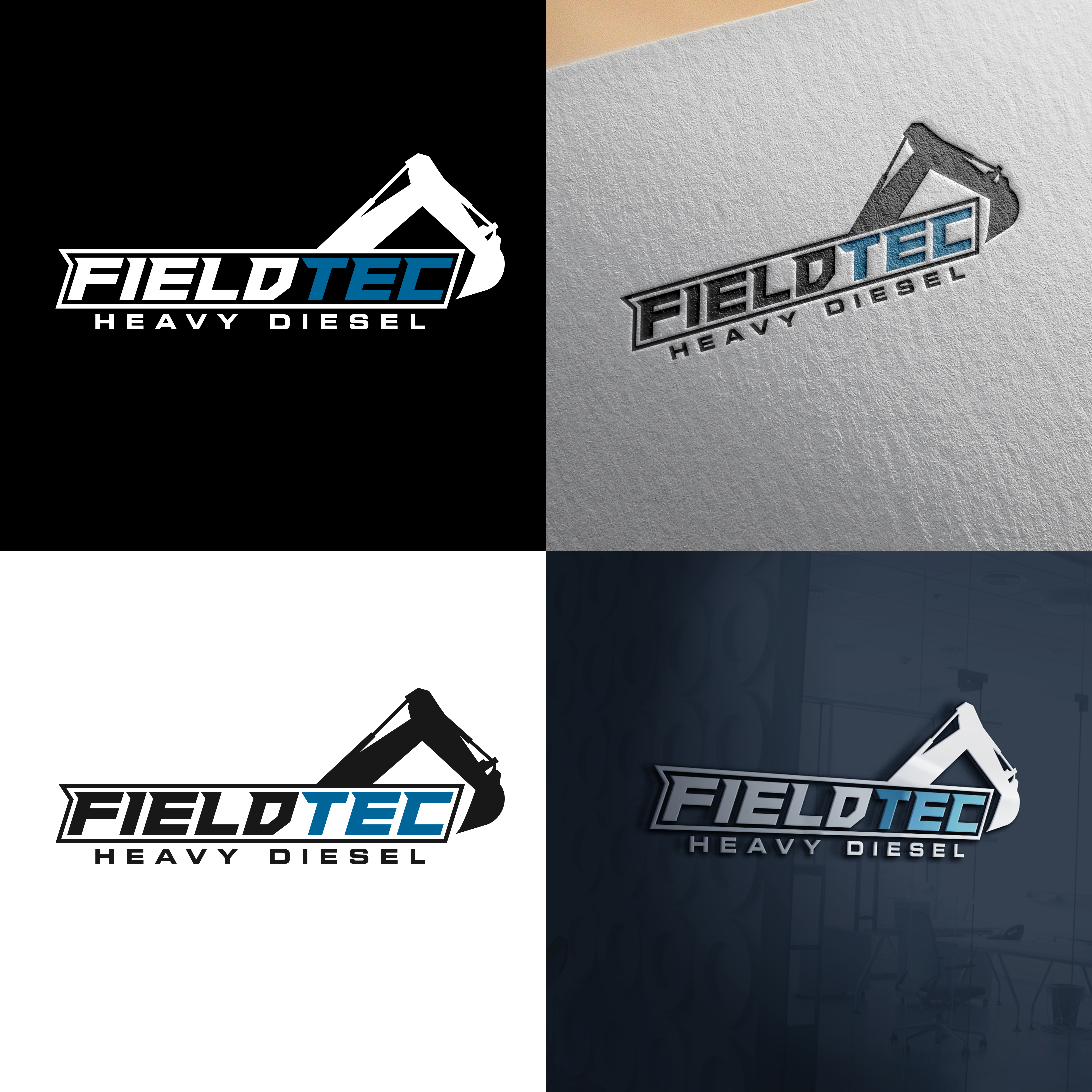 Logo Design by Monique6699 for Fieldtec Heavy Diesel | Design #34489509