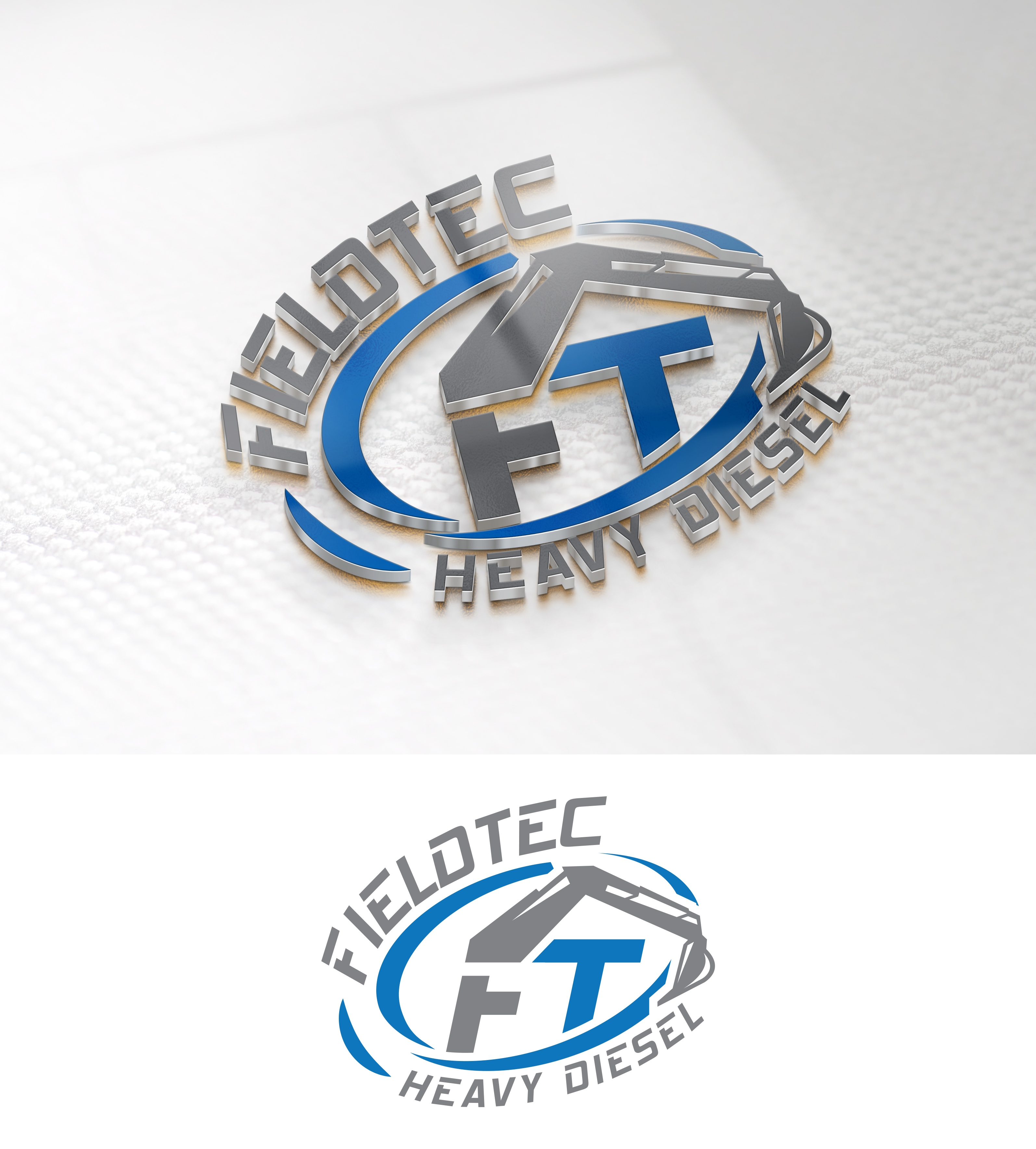 Logo Design by Impressive Sol for Fieldtec Heavy Diesel | Design #34482975
