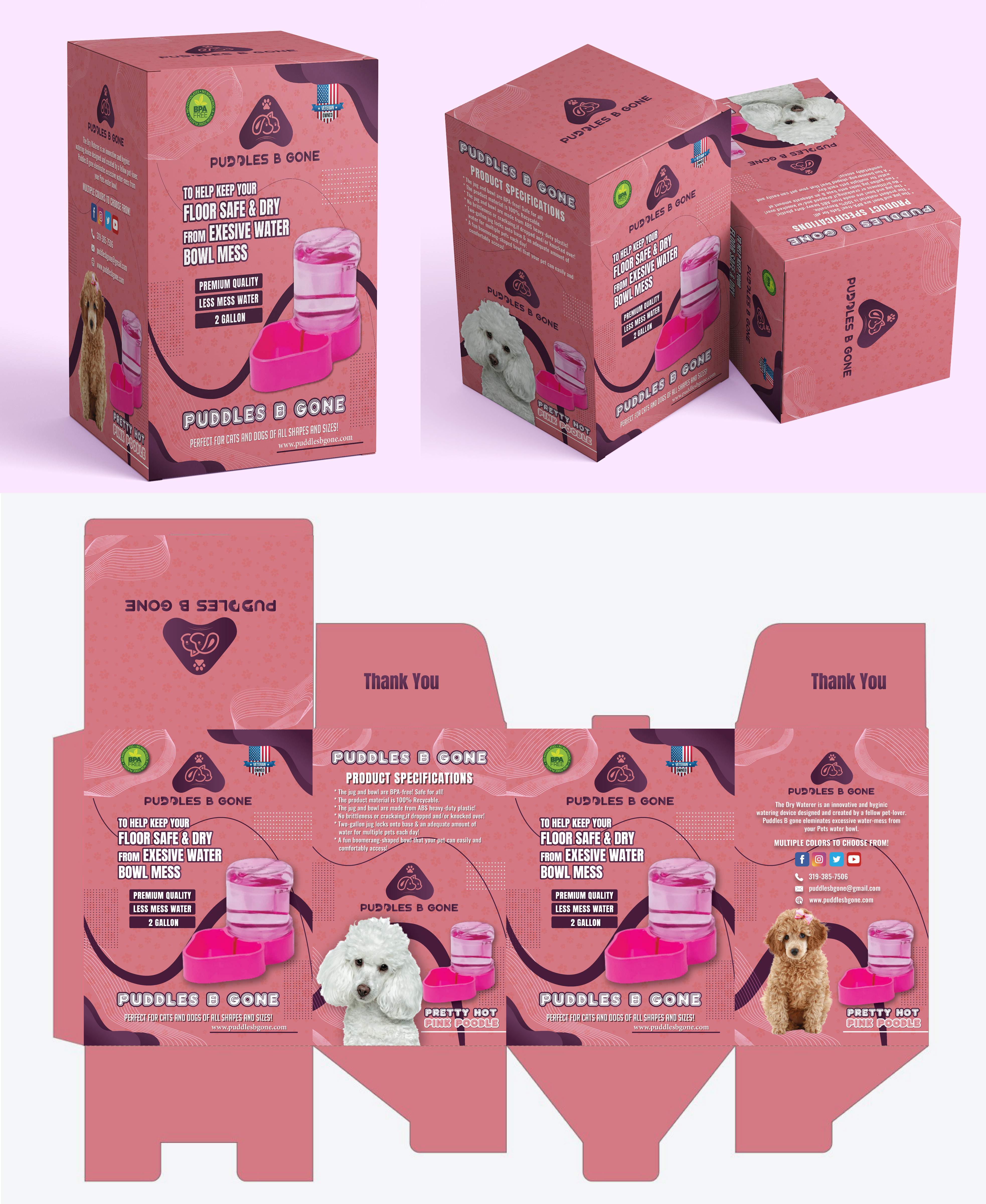 Packaging Design by Jibon Chowdhury for this project | Design #34530917