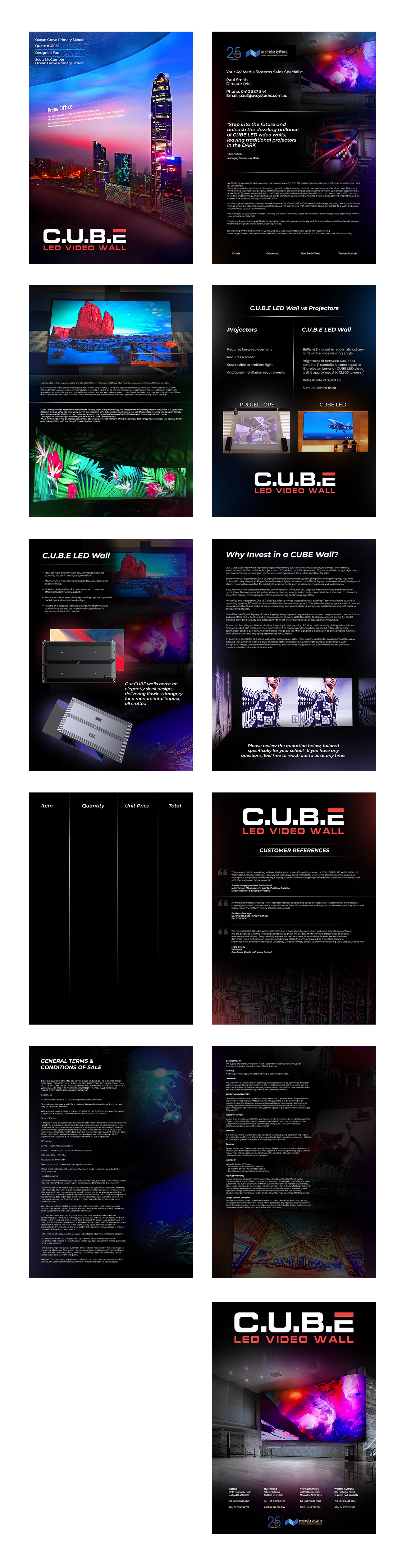Word Template Design by Md. Humayun for AV Media Systems | Design #34513813