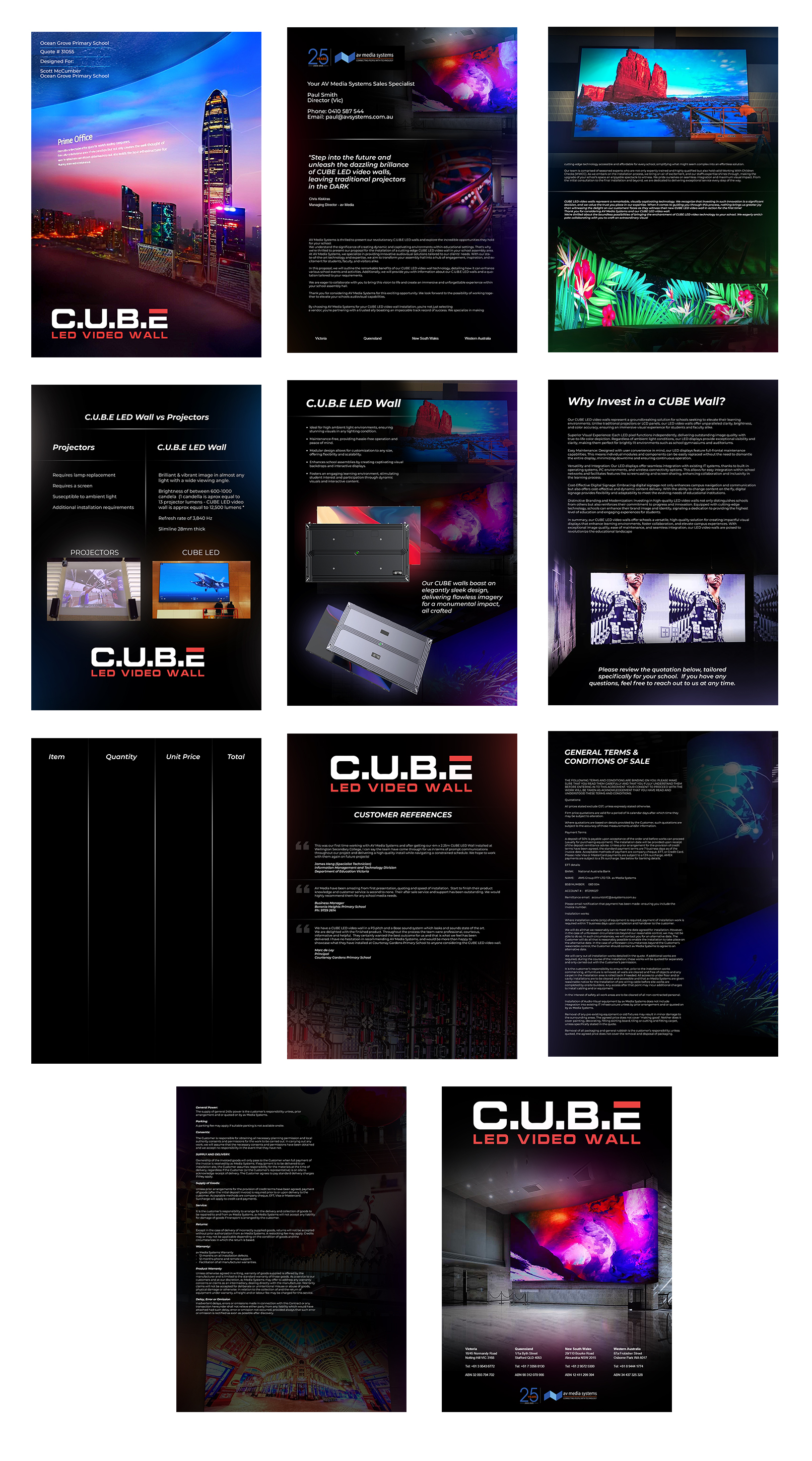 Word Template Design by Md. Humayun for AV Media Systems | Design #34513828