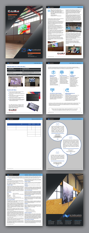 Word Template Design by Fine Graphics House