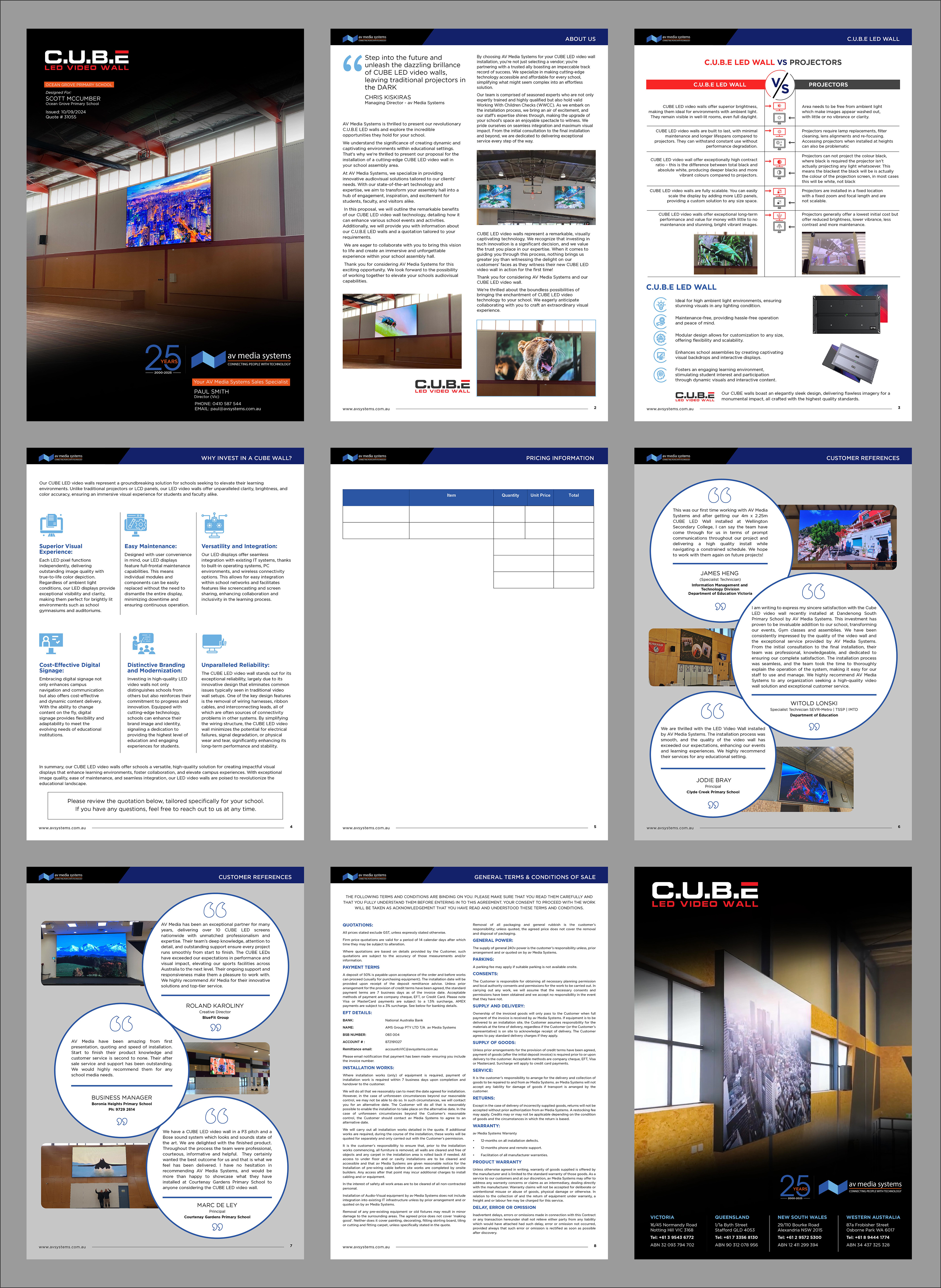 Design de Modèle Word par Fine Graphics House pour AV Media Systems | Design #34637300