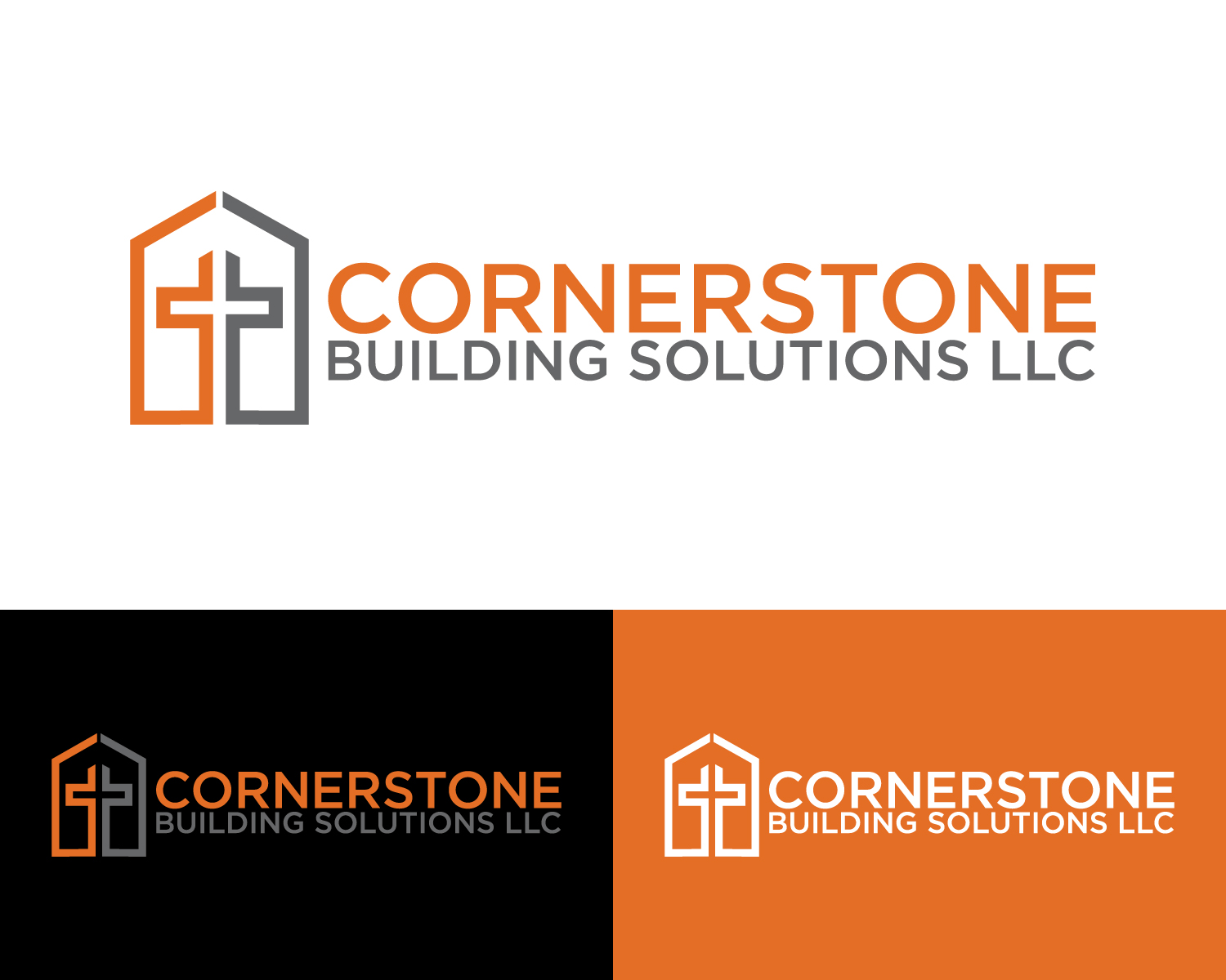 Logo Design by Box Graphic for Cornerstone Building Solutions | Design #34489751