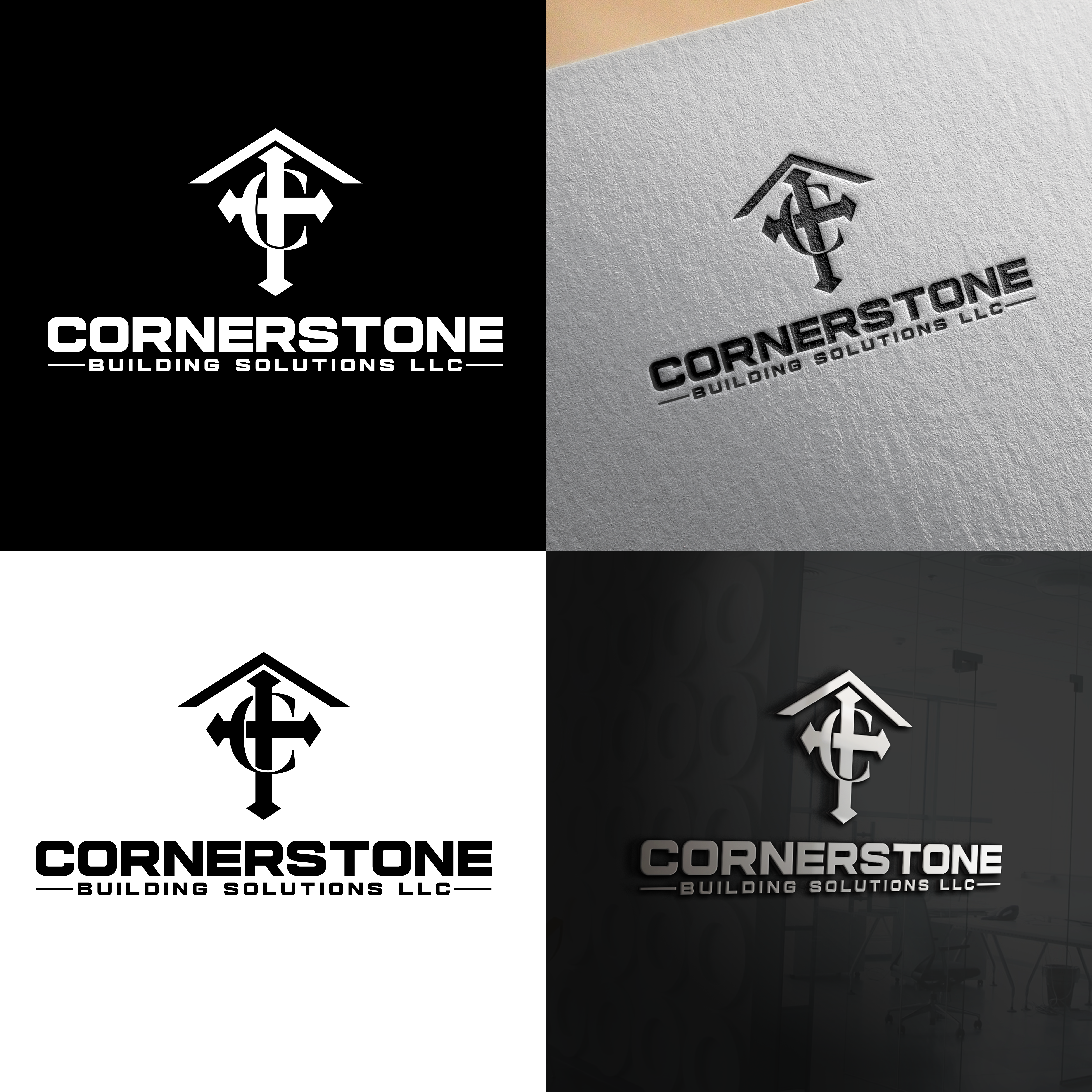 Logo Design by Monique6699 for Cornerstone Building Solutions | Design #34493598
