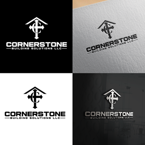 Logo Design by Shizuka Designs for Cornerstone Building Solutions | Design #34493598