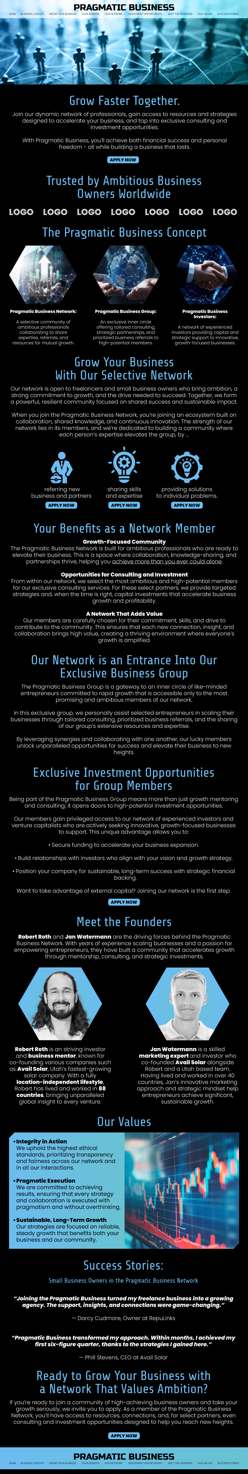Web Design by MarkoE for this project | Design #34513141