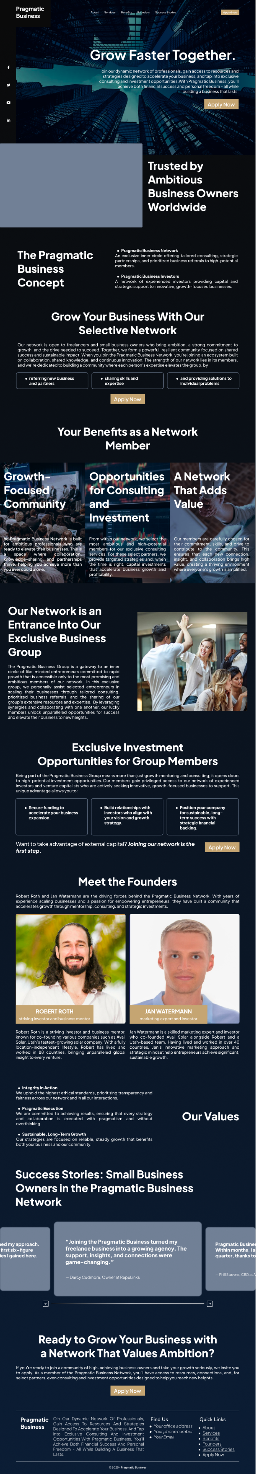 Web Design by Taufik H for this project | Design #34529247