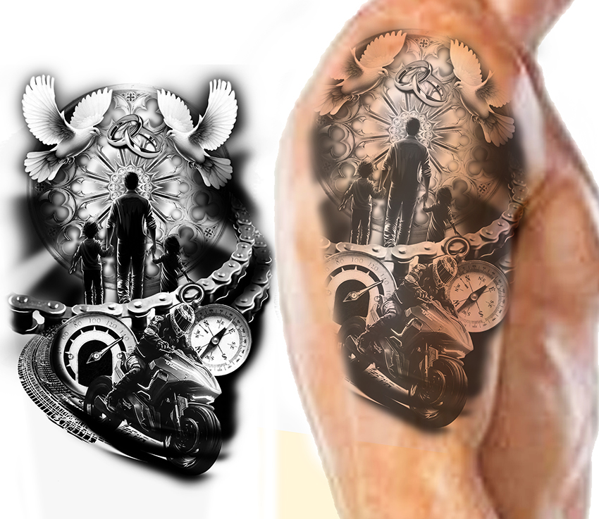 Tattoo Design by ioio for this project | Design #34506674