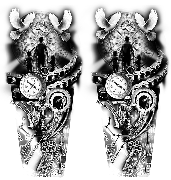 Tattoo Design by ioio for this project | Design #34518007