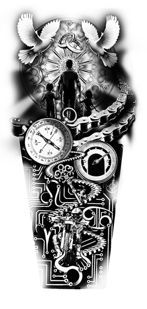 Tattoo Design by ioio for this project | Design: #34539789