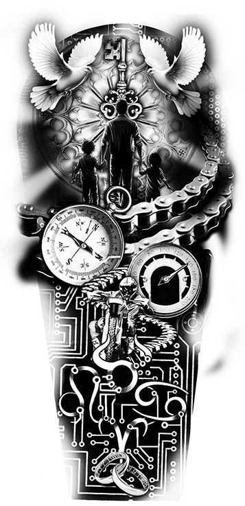 Tattoo Design by ioio for this project | Design #34541960