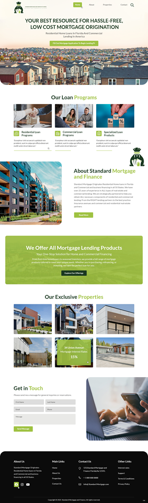 Web Design by pb for this project | Design: #34499829