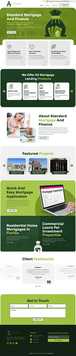 Web Design by sai.designer87 for this project | Design #34498193