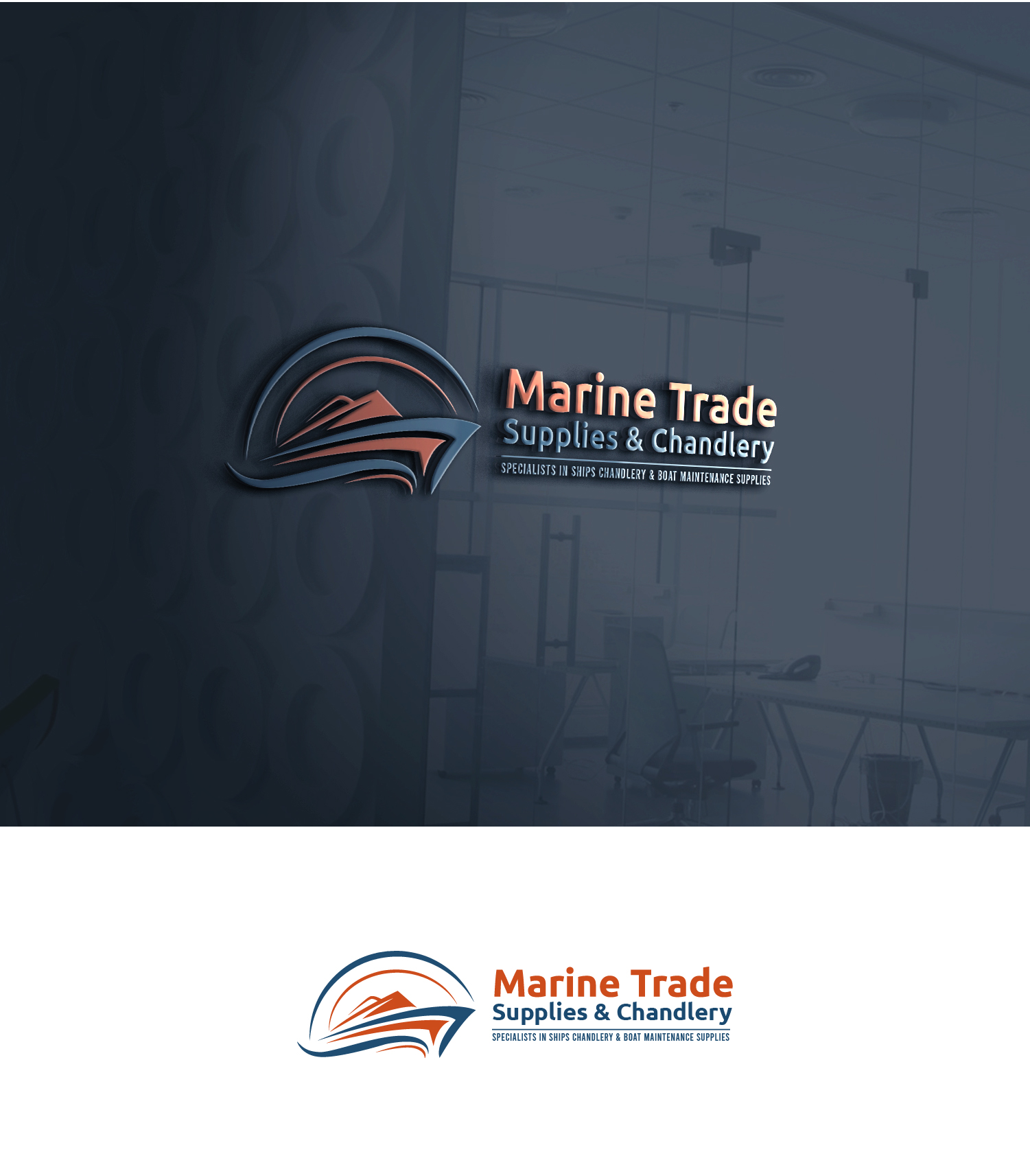 Logo Design by S.H Designs for Marine Trade Supplies | Design #34492844