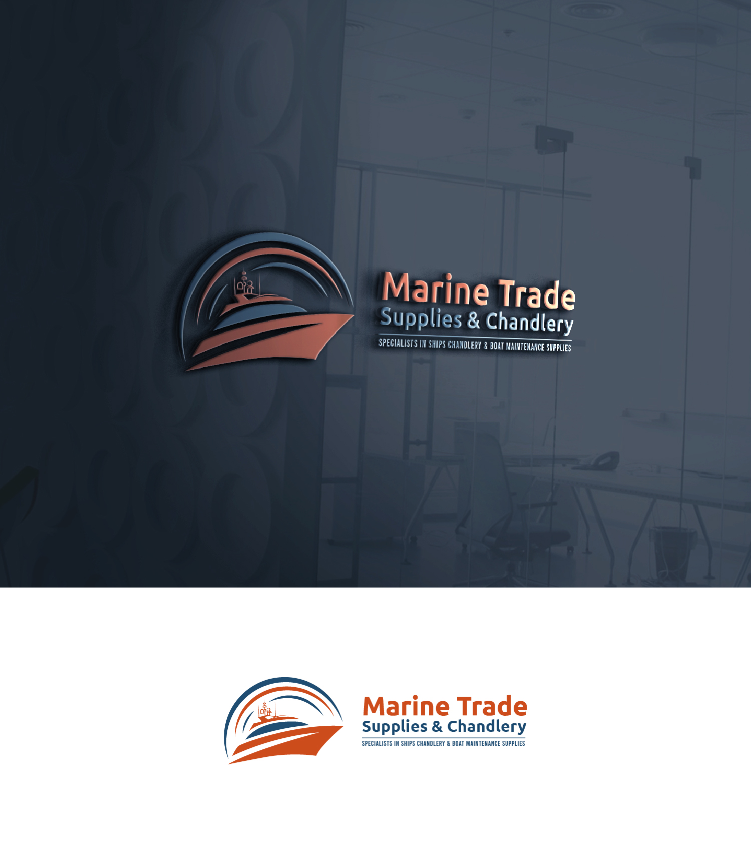 Logo Design by S.H Designs for Marine Trade Supplies | Design #34511726