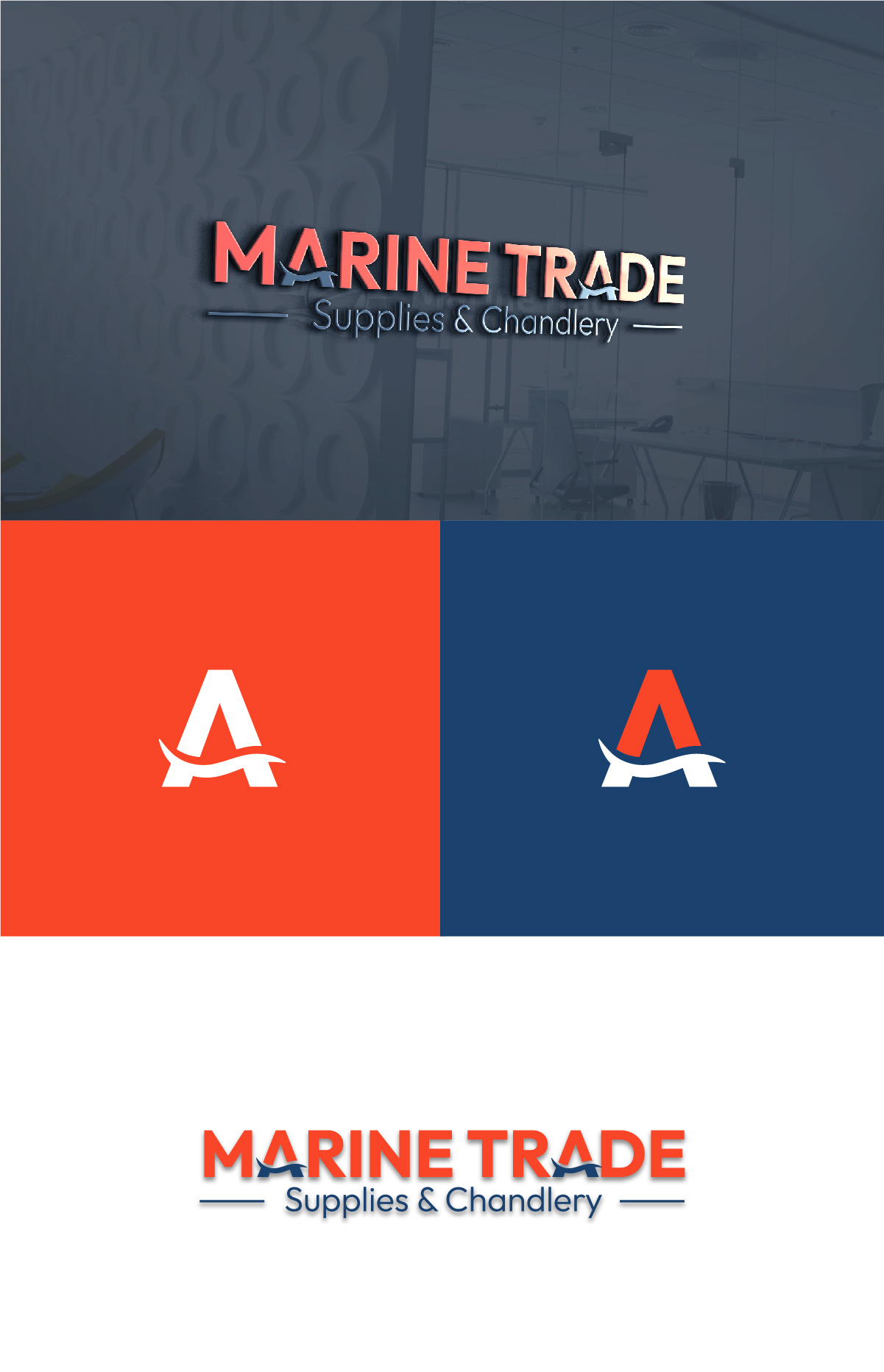 Logo-Design von 99 Art.. für Marine Trade Supplies | Design #34510777