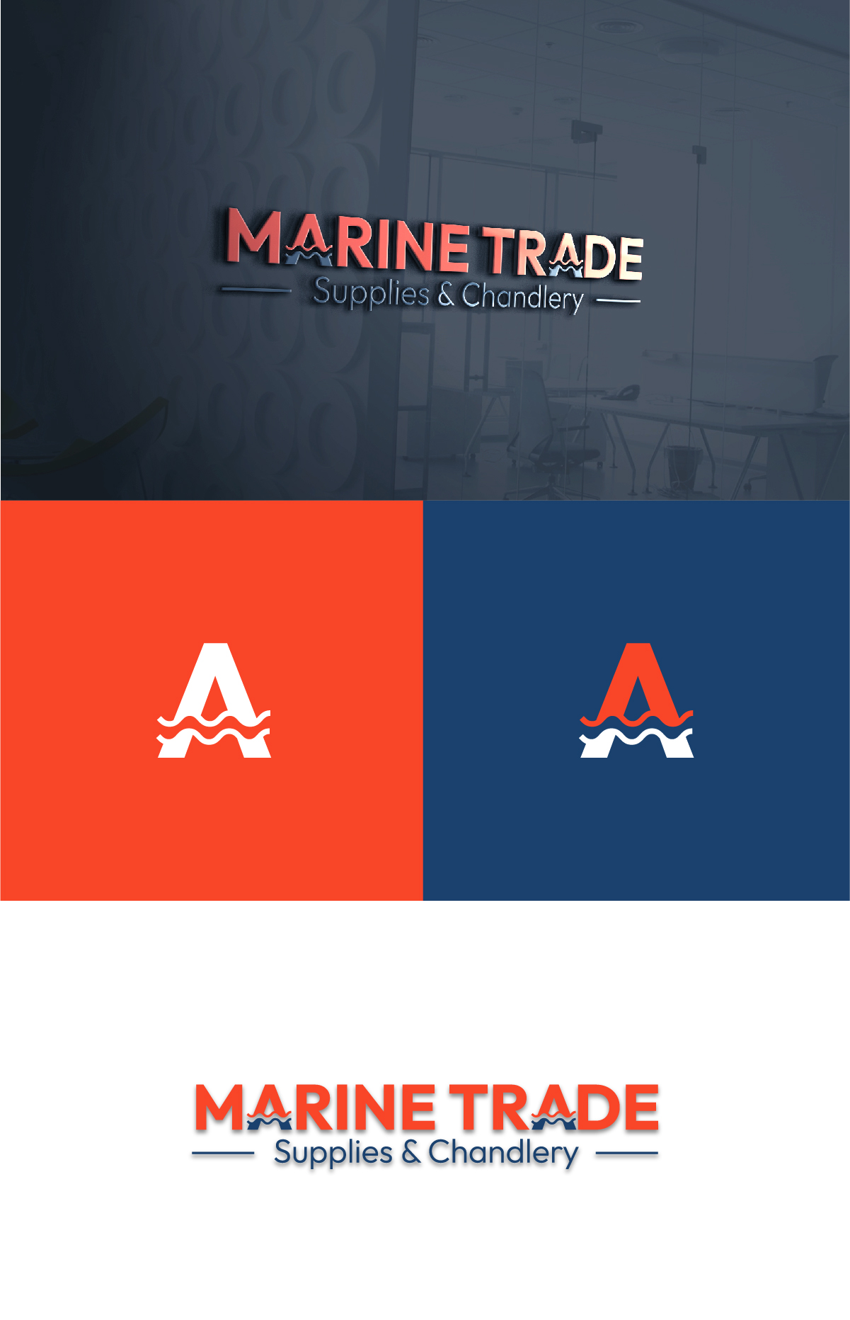 Logo-Design von 99 Art.. für Marine Trade Supplies | Design #34511553