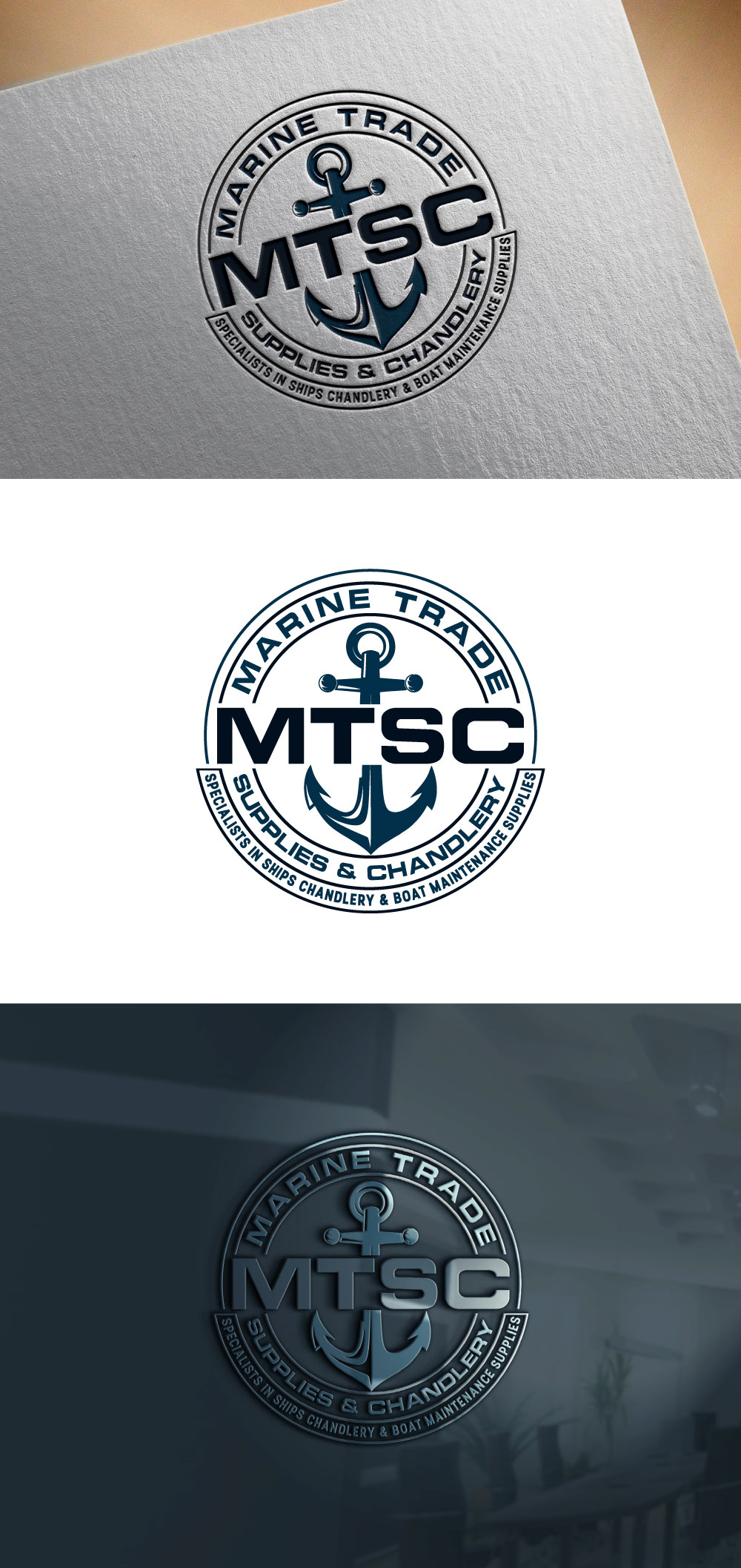 Logo Design by Christopher C for Marine Trade Supplies | Design #34513067
