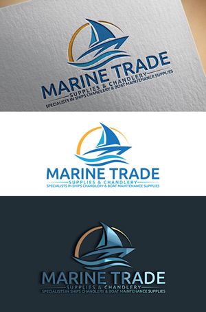 Logo Design by Impressive logo for Marine Trade Supplies | Design: #34491529