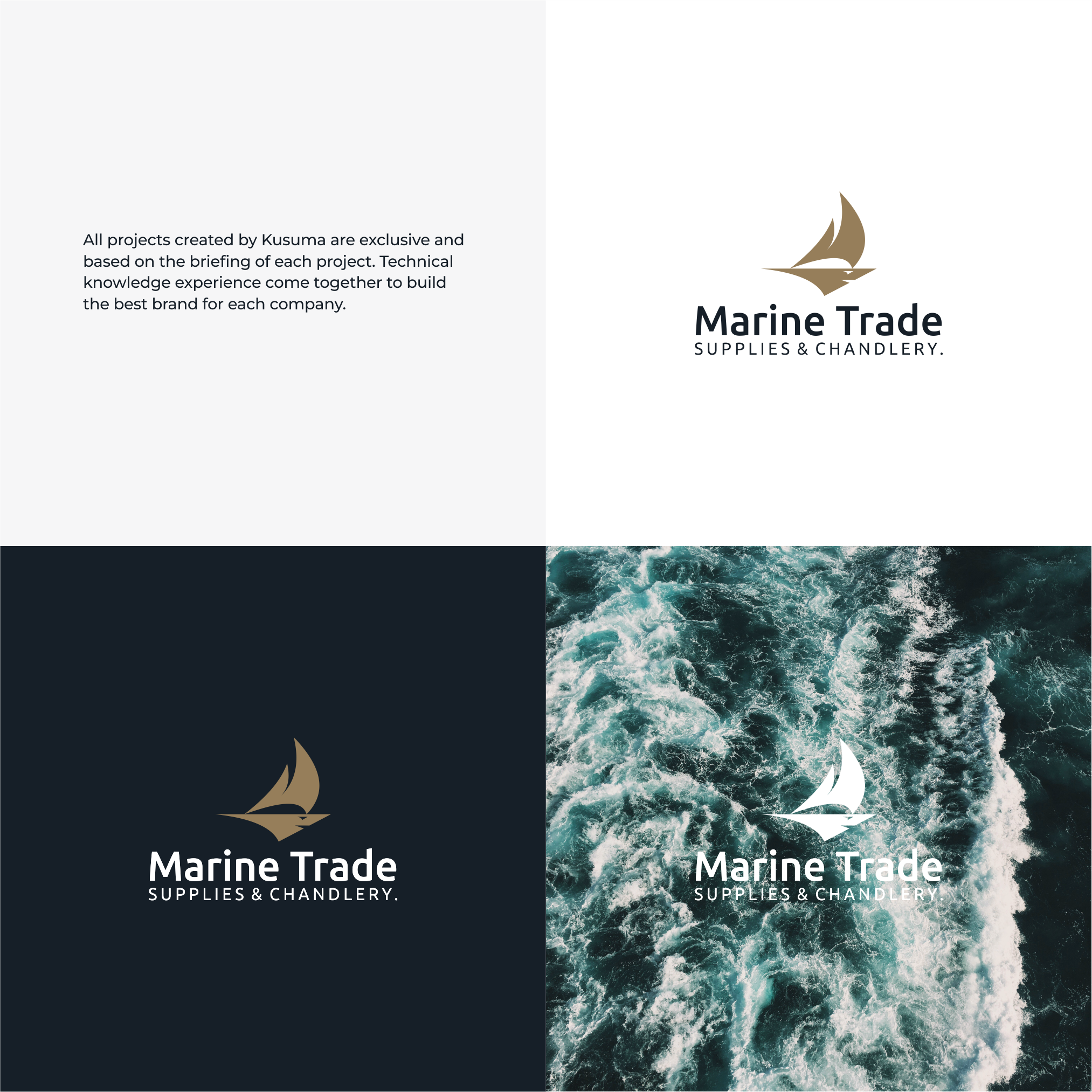 Logo-Design von Kusuma Studio für Marine Trade Supplies | Design #34510433