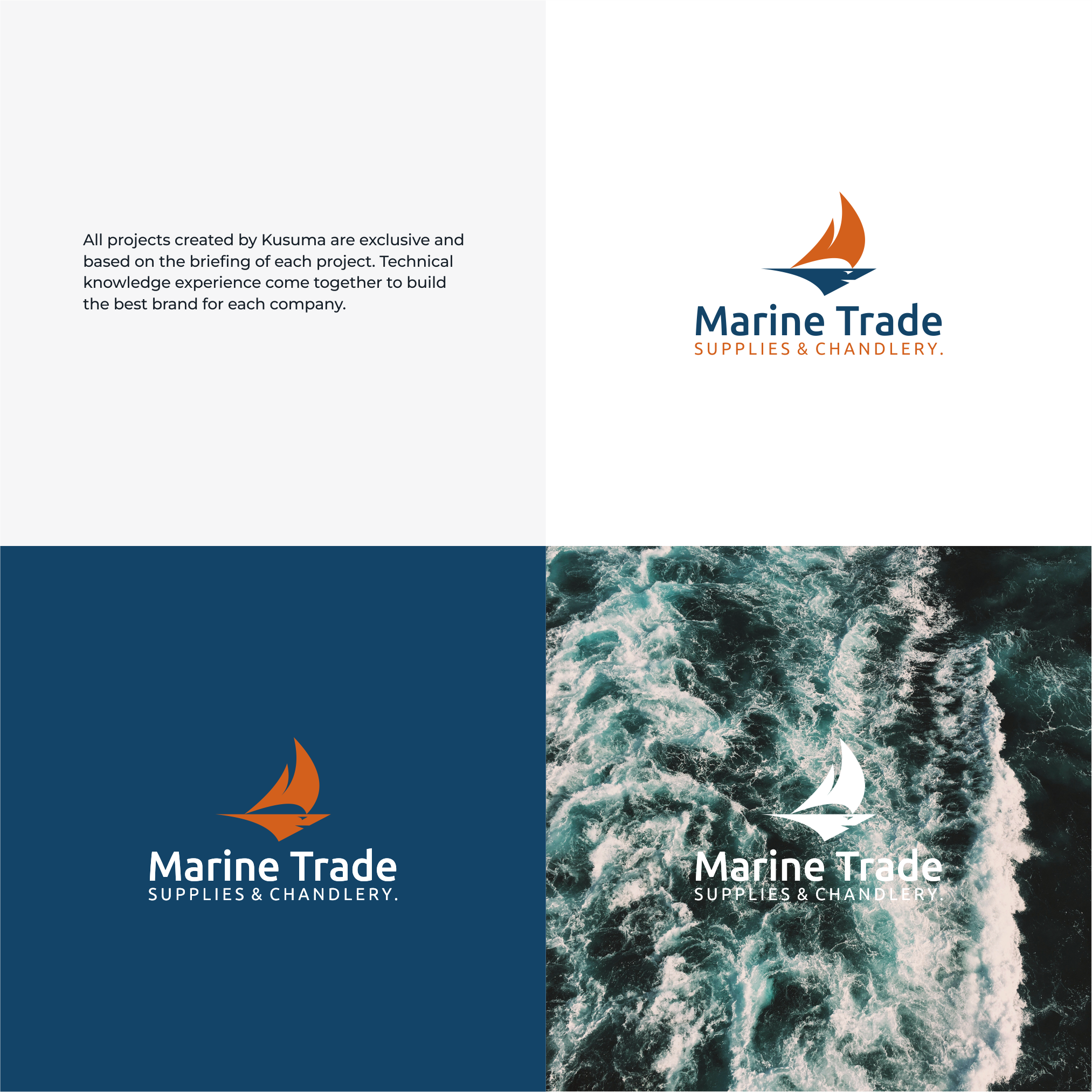 Logo-Design von Kusuma Studio für Marine Trade Supplies | Design #34510602