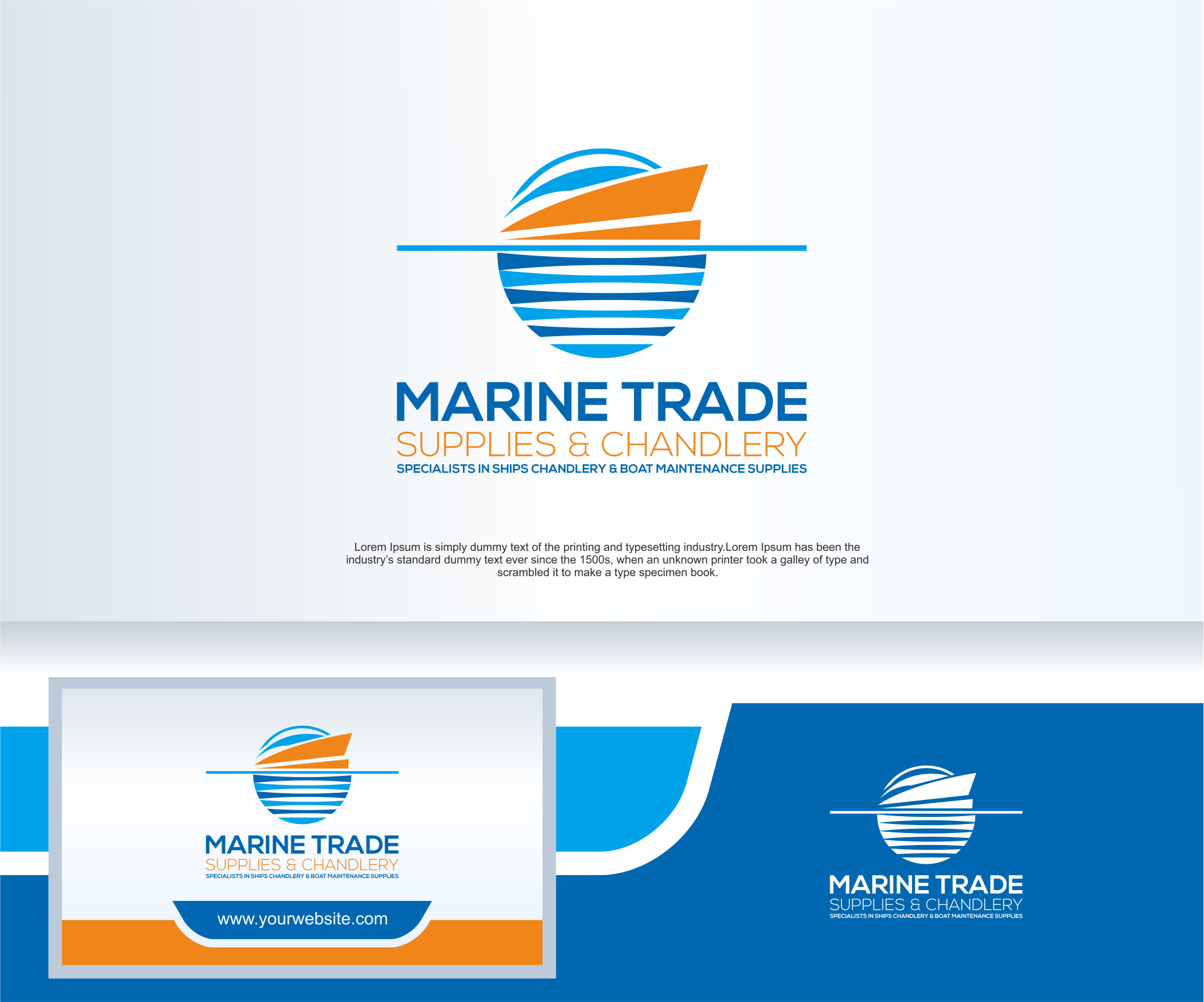 Logo Design by Apache Kretek for Marine Trade Supplies | Design #34491251