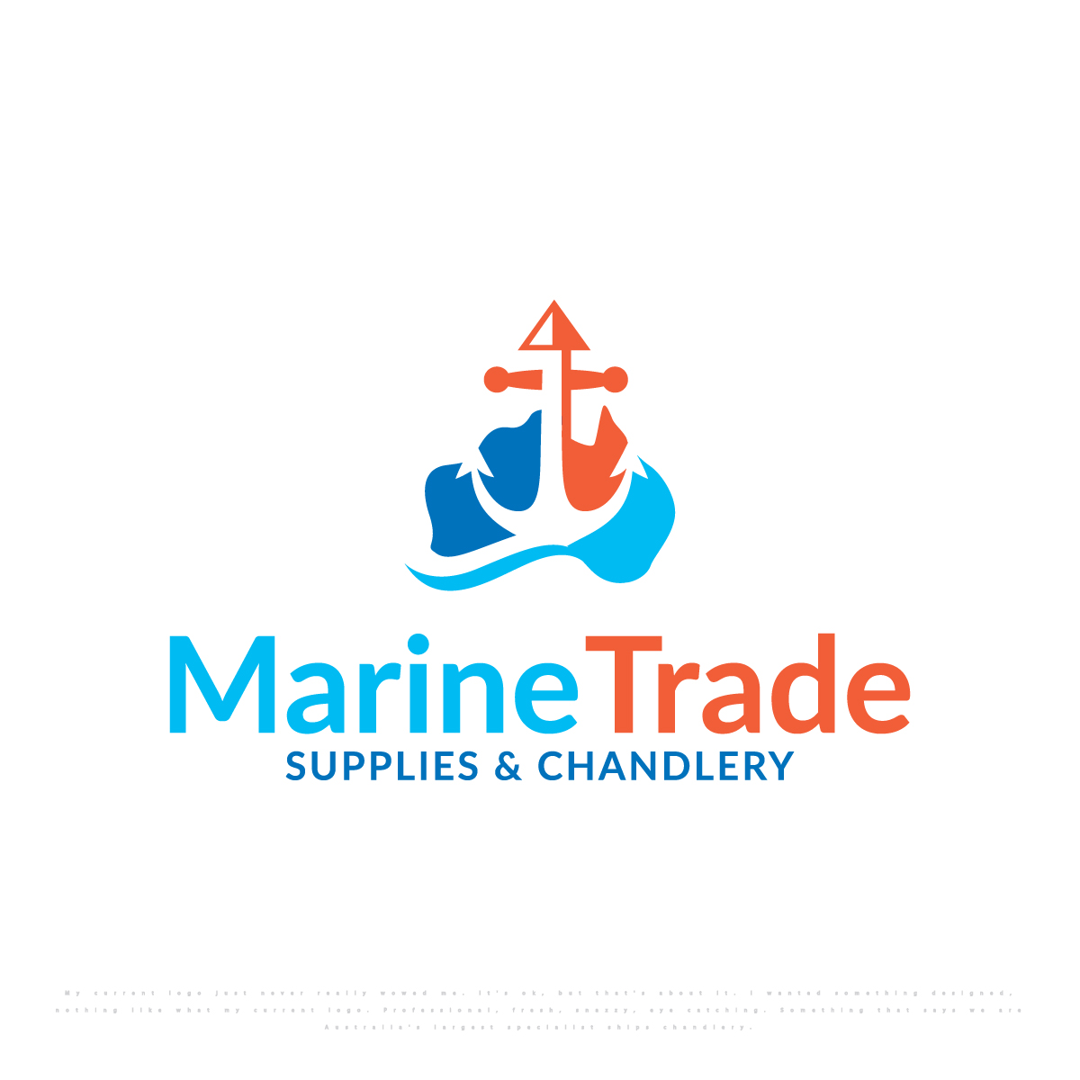 Logo Design by Dhimant Maloo for Marine Trade Supplies | Design #34498028